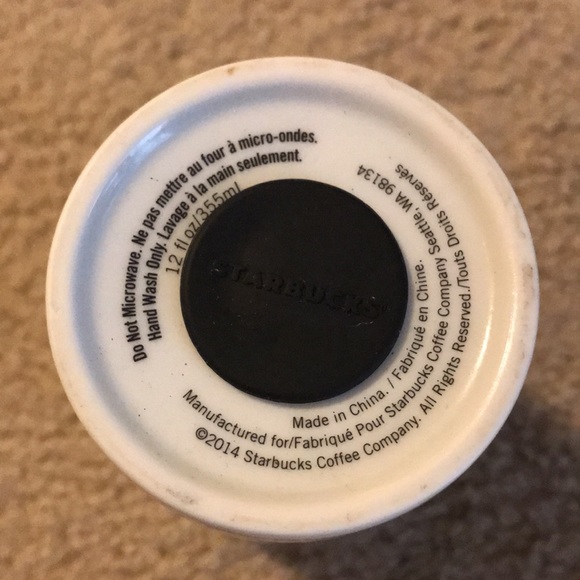 Starbucks ceramic travel mug - Picture 3 of 6